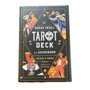The Sugar Skull Tarot Deck and Guidebook by David A Ross NEW